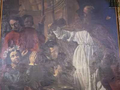 ...i cui volti, pare, ritraggano i committenti Giangirolamo II e Isabella